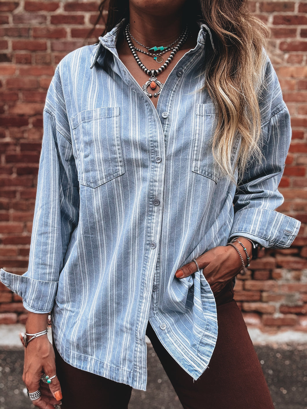 Winston Button Up