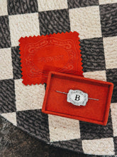 Load image into Gallery viewer, Belt Buckle Initial Necklace
