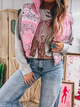 Load image into Gallery viewer, Patton Paisley Vest (Pink)
