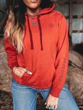 Load image into Gallery viewer, Ariat Logo 2.0 Hoodie (Ketchup)
