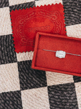 Load image into Gallery viewer, Ultra Mini Belt Buckle "MAMA" Necklace

