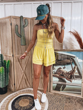 Load image into Gallery viewer, Darcy Romper (Yellow)
