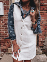 Load image into Gallery viewer, Jasper Dress (White Denim)

