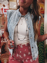 Load image into Gallery viewer, Biddy Denim Vest
