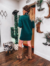 Load image into Gallery viewer, Midvale Sweater Dress (Emerald)
