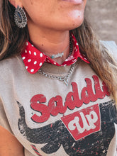 Load image into Gallery viewer, Red/White Polka Dot Collar
