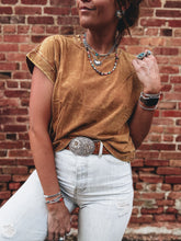 Load image into Gallery viewer, Trulee Tee (Vintage Camel)
