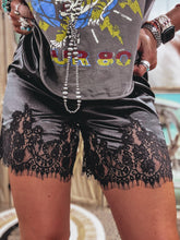 Load image into Gallery viewer, Lucy Lace Shorts (Black)
