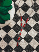 Load image into Gallery viewer, Patsy Necklace (Red)
