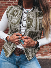 Load image into Gallery viewer, Tucker Vest (Olive)
