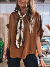 Load image into Gallery viewer, Gentry Top (Camel Suede)
