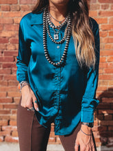 Load image into Gallery viewer, Winnie Button Up (Teal)
