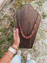 Load image into Gallery viewer, Red Spiny Necklace
