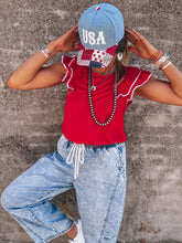 Load image into Gallery viewer, Kambrie Top (Red)
