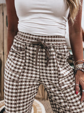 Load image into Gallery viewer, Bindi Barrel Pants (Plaid)
