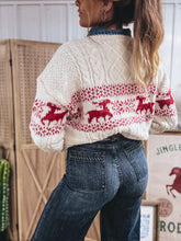 Load image into Gallery viewer, Vintage Reindeer Sweater
