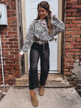 Load image into Gallery viewer, Earn Your Stripes Mockneck (Black)
