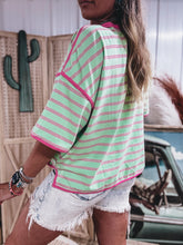 Load image into Gallery viewer, Breezy Top (Mint/Pink)
