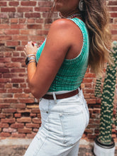Load image into Gallery viewer, Tansy Tank (Vintage Green)
