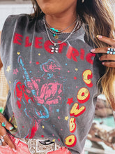 Load image into Gallery viewer, Electric Cowboy Muscle Tee
