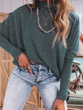 Load image into Gallery viewer, Tatum Top (Teal/White)
