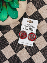 Load image into Gallery viewer, Frankie Earrings (Red)
