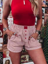 Load image into Gallery viewer, Toby Shorts (Red)
