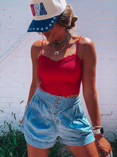 Load image into Gallery viewer, Tamara Bralette (Red)
