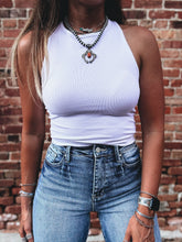 Load image into Gallery viewer, Carlee Crop (White)
