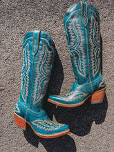 Load image into Gallery viewer, Ariat Casanova Western Boot (Turquoise)
