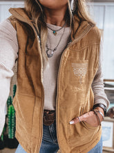 Load image into Gallery viewer, Windsor Vest (Tan)
