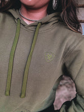Load image into Gallery viewer, Ariat Logo 2.0 Hoodie (Moss Green)

