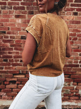 Load image into Gallery viewer, Trulee Tee (Vintage Camel)
