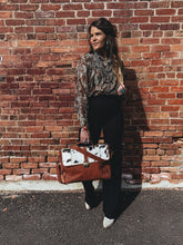 Load image into Gallery viewer, Classy Cowgirl Trouser (Black)
