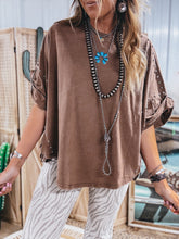 Load image into Gallery viewer, Gentry Top (Brown)
