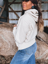 Load image into Gallery viewer, Ariat Stitch Hoodie (Oyster Grey)
