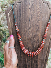 Load image into Gallery viewer, Red Spiny Necklace
