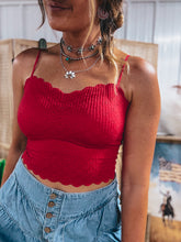 Load image into Gallery viewer, Tamara Bralette (Red)
