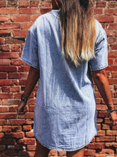 Load image into Gallery viewer, Della Denim Dress
