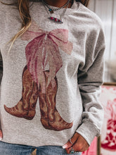 Load image into Gallery viewer, Boots &amp; Bows Crew
