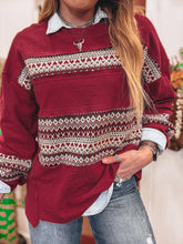 Load image into Gallery viewer, Old Love Pullover (Maroon)
