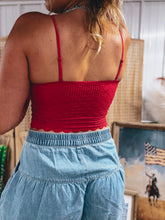 Load image into Gallery viewer, Tamara Bralette (Red)
