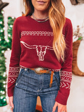 Load image into Gallery viewer, Radley Sweater (Crimson)
