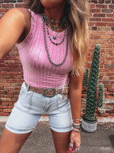 Load image into Gallery viewer, Tansy Tank (Vintage Pink)
