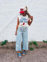 Load image into Gallery viewer, Lakes &amp; Beer Muscle Tee
