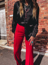 Load image into Gallery viewer, Winnie Button Up (Black)

