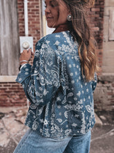 Load image into Gallery viewer, Blue Jean Bandit Jacket
