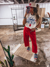 Load image into Gallery viewer, Lakes &amp; Beer Muscle Tee

