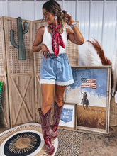 Load image into Gallery viewer, Denim Darlin' Shorts
