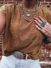 Load image into Gallery viewer, Trulee Tee (Vintage Camel)
